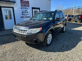2012 SUBARU FORESTER SUV 4-CYL, PZEV, 2.5 LITER 2.5X PREMIUM SPORT UTILITY 4D