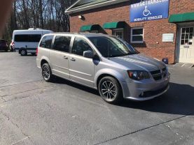2017 DODGE GRAND CARAVAN PASSENGER VAN V6, FLEX FUEL, 3.6 LITER GT MINIVAN 4D