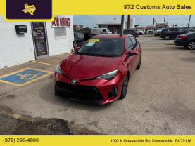 2017 TOYOTA COROLLA SEDAN 4-CYL, 1.8 LITER SE SEDAN 4D