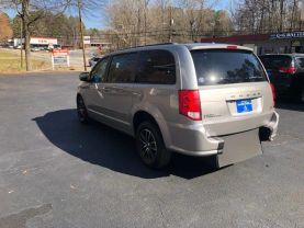 2017 DODGE GRAND CARAVAN PASSENGER VAN V6, FLEX FUEL, 3.6 LITER GT MINIVAN 4D