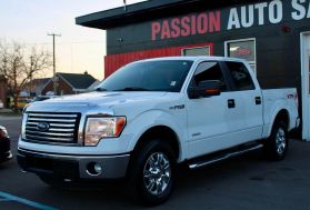 2012 FORD F150 SUPERCREW CAB PICKUP V6, ECOBOOST, 3.5L XLT PICKUP 4D 5 1/2 FT