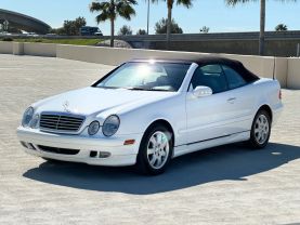 2000 MERCEDES-BENZ CLK-CLASS CONVERTIBLE V6, 3.2 LITER CLK 320 CABRIOLET 2D