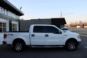 2012 FORD F150 SUPERCREW CAB PICKUP V6, ECOBOOST, 3.5L XLT PICKUP 4D 5 1/2 FT