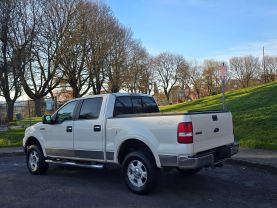 2008 FORD F150 SUPERCREW CAB PICKUP V8, FLEX FUEL, 5.4 LITER LARIAT PICKUP 4D 6 1/2 FT