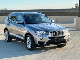 2017 BMW X3 SUV 4-CYL, TURBO, 2.0 LITER SDRIVE28I SPORT UTILITY 4D
