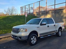 2008 FORD F150 SUPERCREW CAB PICKUP V8, FLEX FUEL, 5.4 LITER LARIAT PICKUP 4D 6 1/2 FT