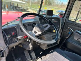 1999 MACK RB6885 DUMP DUMP TRUCK 400E7 QUAD AXLE at T&T Repairables - used car dealership in Spencer, Indiana.