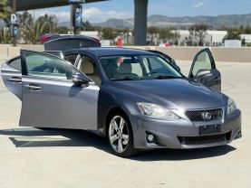 2012 LEXUS IS SEDAN V6, 2.5 LITER IS 250 SEDAN 4D