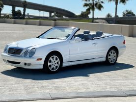 2000 MERCEDES-BENZ CLK-CLASS CONVERTIBLE V6, 3.2 LITER CLK 320 CABRIOLET 2D