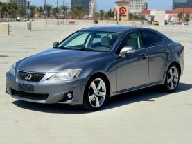 2012 LEXUS IS SEDAN V6, 2.5 LITER IS 250 SEDAN 4D