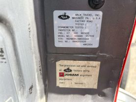 1999 MACK RB6885 DUMP DUMP TRUCK 400E7 QUAD AXLE at T&T Repairables - used car dealership in Spencer, Indiana.