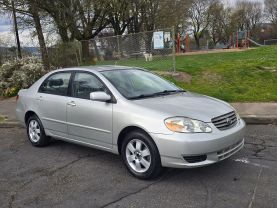 2003 TOYOTA COROLLA SEDAN 4-CYL, 1.8 LITER CE SEDAN 4D