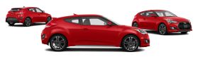 2016 HYUNDAI VELOSTER COUPE 4-CYL, TURBO, 1.6 LITER TURBO COUPE 3D