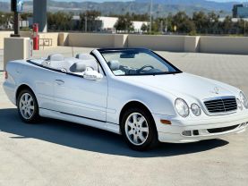 2000 MERCEDES-BENZ CLK-CLASS CONVERTIBLE V6, 3.2 LITER CLK 320 CABRIOLET 2D