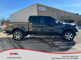 2010 FORD F150 SUPERCREW CAB PICKUP V8, FLEX FUEL, 5.4 LITER LARIAT PICKUP 4D 5 1/2 FT