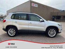2017 VOLKSWAGEN TIGUAN LIMITED SUV 4-CYL, TURBO, 2.0 LITER 2.0T 4MOTION SPORT UTILITY 4D