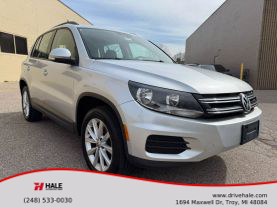 2017 VOLKSWAGEN TIGUAN LIMITED SUV 4-CYL, TURBO, 2.0 LITER 2.0T 4MOTION SPORT UTILITY 4D