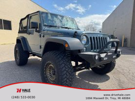 2015 JEEP WRANGLER SUV V6, 3.6 LITER RUBICON SPORT UTILITY 2D
