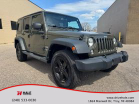 2015 JEEP WRANGLER SUV V6, 3.6 LITER UNLIMITED SPORT SUV 4D