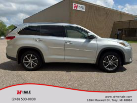 2018 TOYOTA HIGHLANDER SUV V6, 3.5 LITER XLE SPORT UTILITY 4D