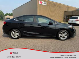 2017 CHEVROLET CRUZE SEDAN 4-CYL, TURBO, 1.4 LITER LT SEDAN 4D