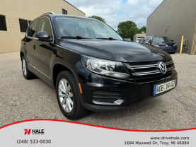 2017 VOLKSWAGEN TIGUAN SUV 4-CYL, TURBO, 2.0 LITER 2.0T WOLFSBURG EDITION 4MOTION SPORT UTILITY 4D