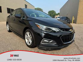 2017 CHEVROLET CRUZE SEDAN 4-CYL, TURBO, 1.4 LITER LT SEDAN 4D