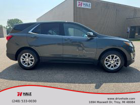 2019 CHEVROLET EQUINOX SUV 4-CYL, TURBO, 1.5 LITER LT SPORT UTILITY 4D