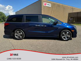 2018 HONDA ODYSSEY VAN V6, I-VTEC, 3.5 LITER TOURING MINIVAN 4D
