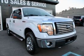 2012 FORD F150 SUPERCREW CAB PICKUP V6, ECOBOOST, 3.5L XLT PICKUP 4D 5 1/2 FT