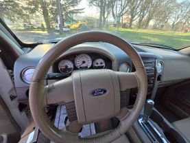 2008 FORD F150 SUPERCREW CAB PICKUP V8, FLEX FUEL, 5.4 LITER LARIAT PICKUP 4D 6 1/2 FT