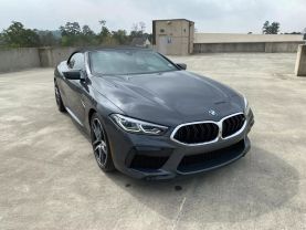 2020 BMW M8 CONVERTIBLE V8, TWIN TURBO, 4.4 LITER CONVERTIBLE 4D