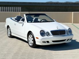2000 MERCEDES-BENZ CLK-CLASS CONVERTIBLE V6, 3.2 LITER CLK 320 CABRIOLET 2D