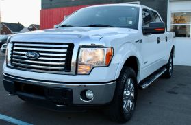 2012 FORD F150 SUPERCREW CAB PICKUP V6, ECOBOOST, 3.5L XLT PICKUP 4D 5 1/2 FT