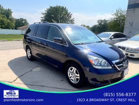 2007 HONDA ODYSSEY VAN V6, VTEC, 3.5 LITER EX-L MINIVAN 4D