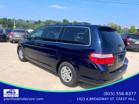 2007 HONDA ODYSSEY VAN V6, VTEC, 3.5 LITER EX-L MINIVAN 4D