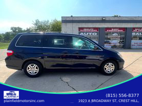 2007 HONDA ODYSSEY VAN V6, VTEC, 3.5 LITER EX-L MINIVAN 4D