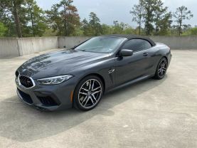 2020 BMW M8 CONVERTIBLE V8, TWIN TURBO, 4.4 LITER CONVERTIBLE 4D