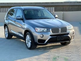 2017 BMW X3 SUV 4-CYL, TURBO, 2.0 LITER SDRIVE28I SPORT UTILITY 4D