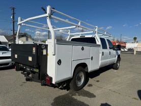 2015 FORD F350 SUPER DUTY CREW CAB PICKUP V8, TURBO DIESEL, 6.7L XL PICKUP 4D 8 FT