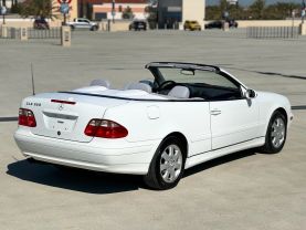2000 MERCEDES-BENZ CLK-CLASS CONVERTIBLE V6, 3.2 LITER CLK 320 CABRIOLET 2D