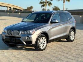2017 BMW X3 SUV 4-CYL, TURBO, 2.0 LITER SDRIVE28I SPORT UTILITY 4D