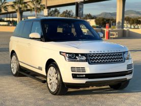 2016 LAND ROVER RANGE ROVER SUV V8, SPRCHRGD. FF, 5.0L SUPERCHARGED SPORT UTILITY 4D