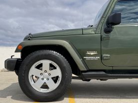 2007 JEEP WRANGLER SUV V6, 3.8 LITER UNLIMITED SAHARA SPORT UTILITY 4D