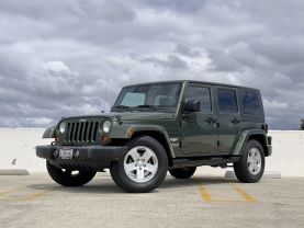2007 JEEP WRANGLER SUV V6, 3.8 LITER UNLIMITED SAHARA SPORT UTILITY 4D