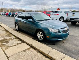 2012 CHEVROLET CRUZE SEDAN 4-CYL, TURBO, 1.4 LITER LT SEDAN 4D