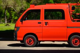 1998 DAIHATSU HIJET DECK VAN TRUCK EF-GS FIRE TRUCK