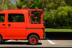 1998 DAIHATSU HIJET DECK VAN TRUCK EF-GS FIRE TRUCK