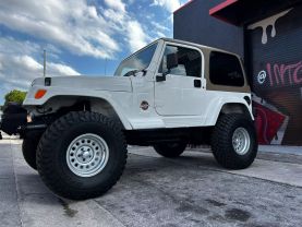 2000 JEEP WRANGLER SUV 6-CYL, 4.0 LITER SAHARA SPORT UTILITY 2D