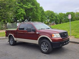 2007 FORD F150 SUPERCREW CAB PICKUP V8, FLEX FUEL, 5.4 LITER KING RANCH PICKUP 4D 5 1/2 FT